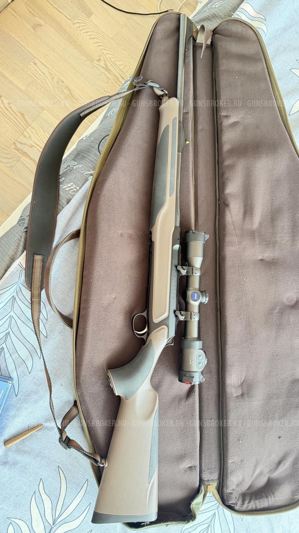 Sauer 303 калибр 30-06 с прицелом Zeizz 1,2-5x36 и патроны