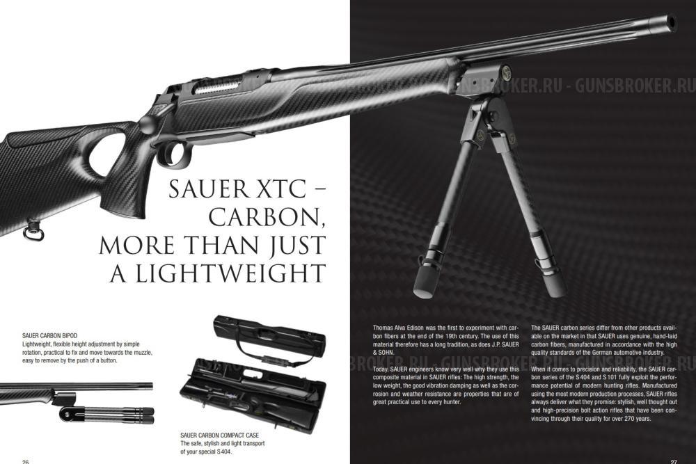 Sauer 404 Synchro XTC Carbon fluted 308Win