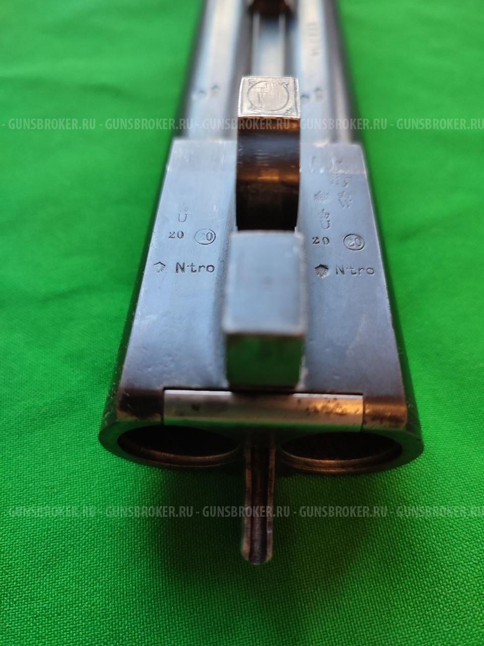 Sauer. Двустволка, горизонталка  кал. 20х70, чок, получок,