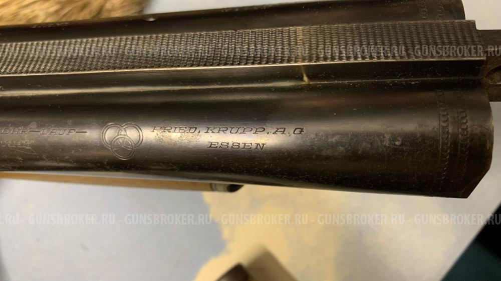 SAUER OOO ЗАУЭР "ТРИ КОЛЬЦА" 16/70 двуствольное охотничье ружье 1948 года