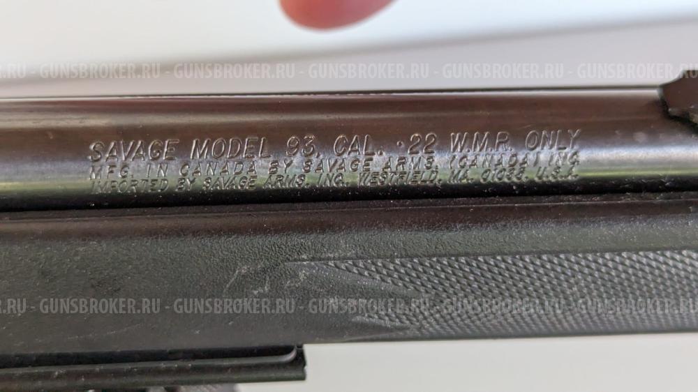 Savage model 93,cal 22w.m.r.
