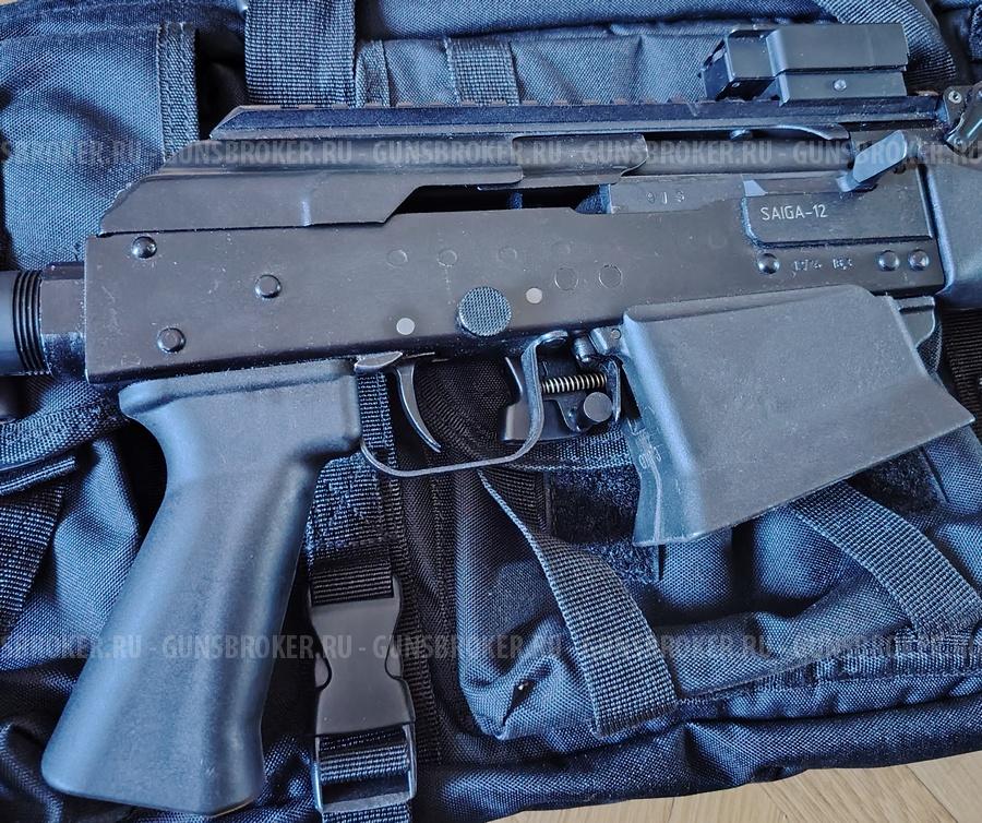 Сайга 12к исп.340 (практика) с коллиматором и 5-ю магазинами