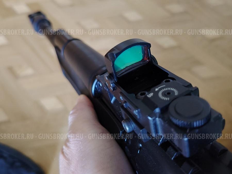 Сайга 12к исп.340 (практика) с коллиматором и 5-ю магазинами