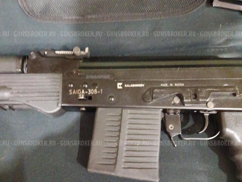 Сайга 308 в 61 исполнении 555 ствол