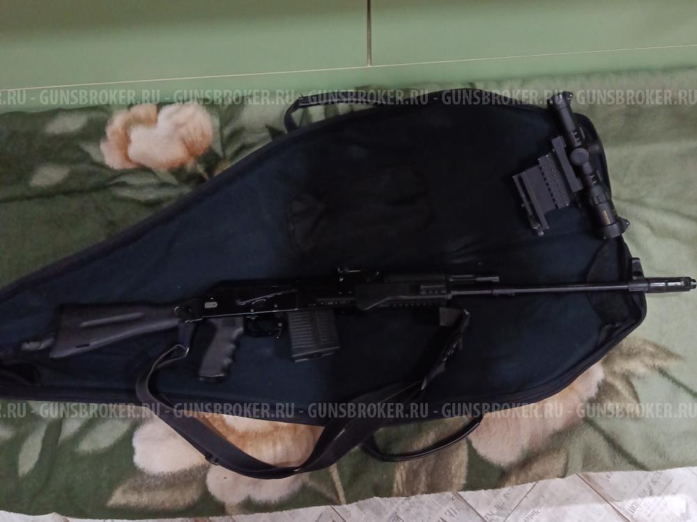 Сайга 308 в 61 исполнении 555 ствол
