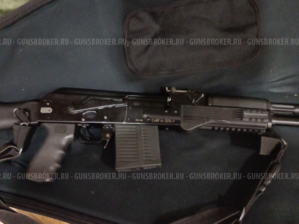 Сайга 308 в 61 исполнении 555 ствол
