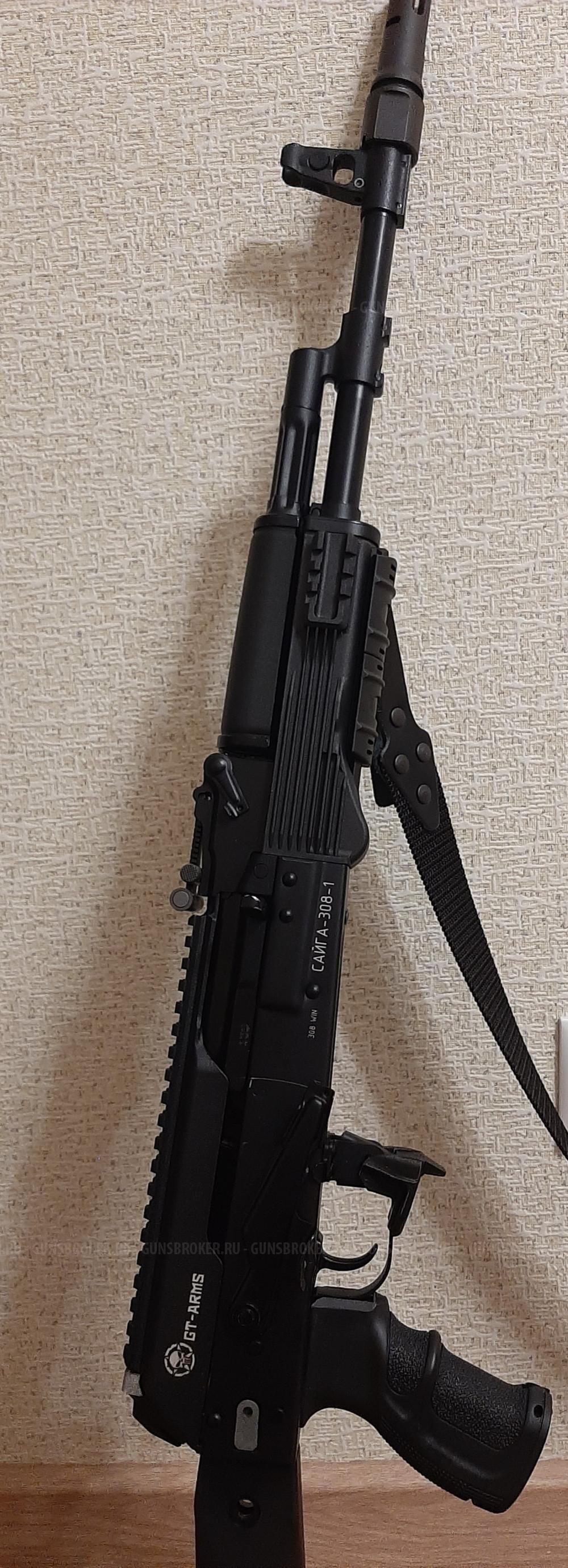 Сайга 308 win исп.61 крышка ствольной коробки с шаси пикатини