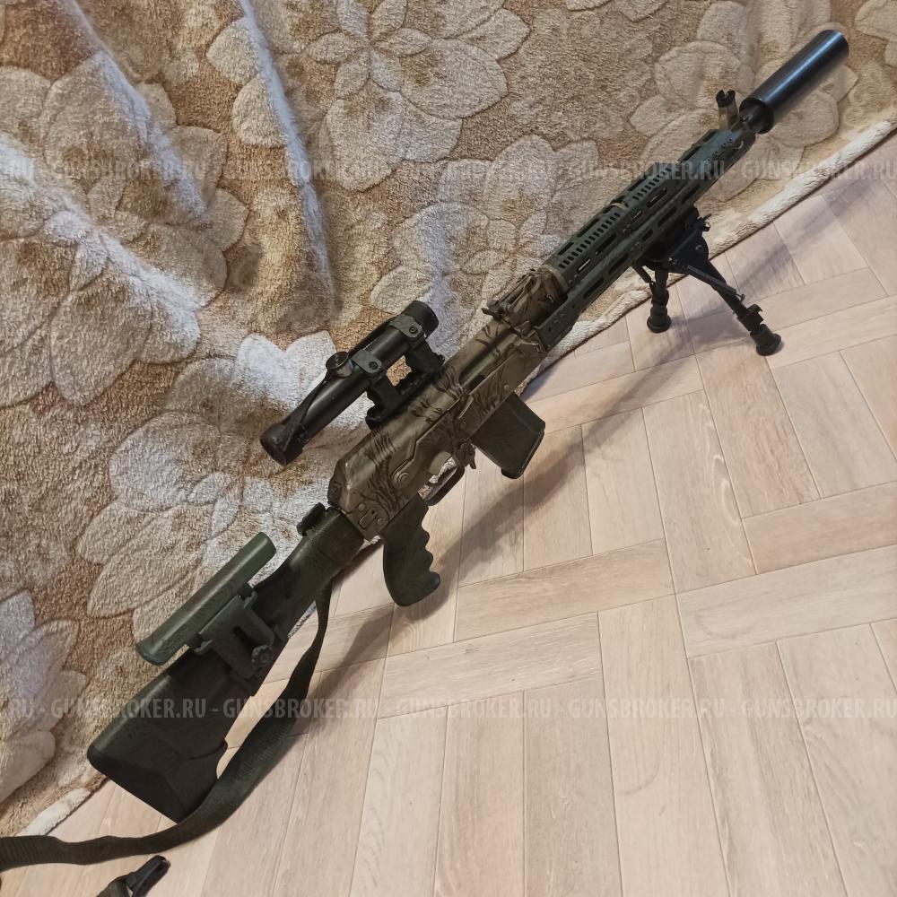 Сайга 5,45*39 Исполнение 030 в тактическом обвесе