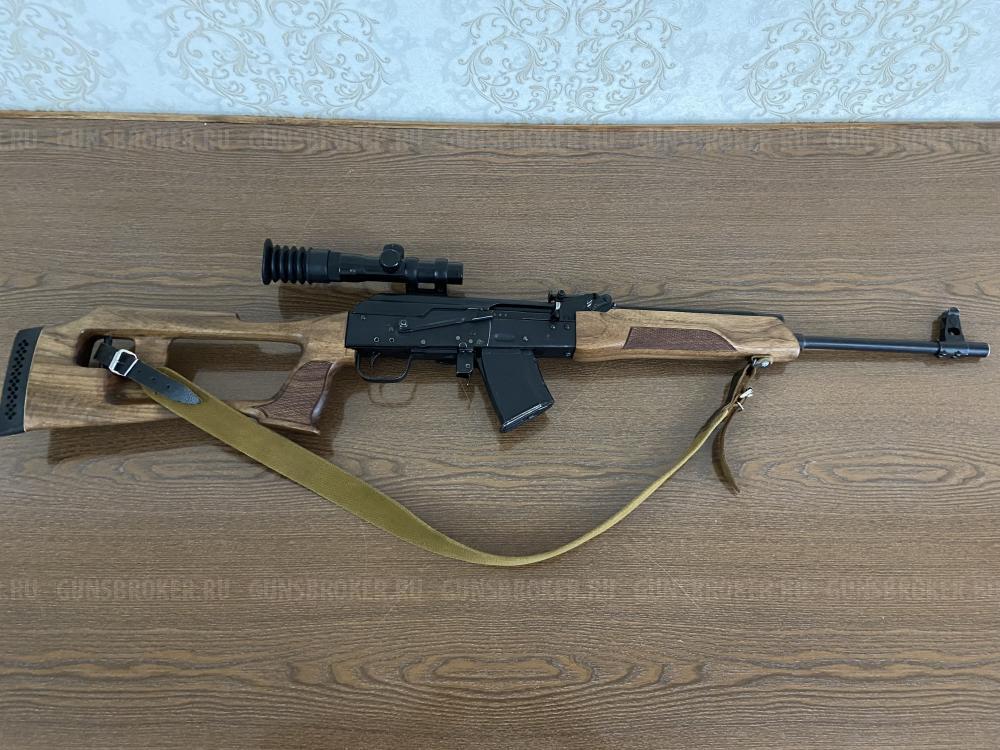 Сайга 7,62/39, дерево под СВД, с оптикой