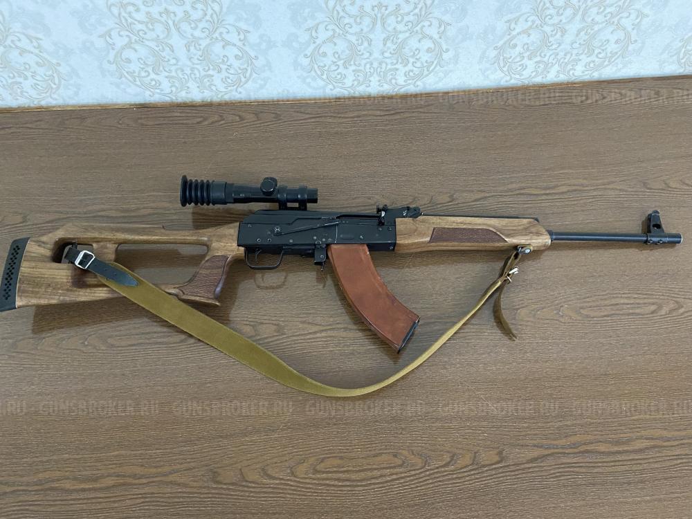 Сайга 7,62/39, дерево под СВД, с оптикой