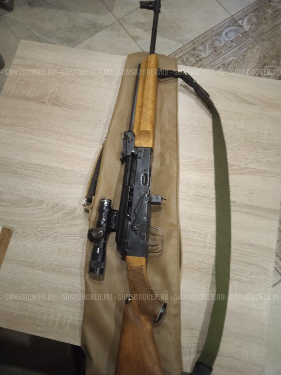 Сайга 7,62х39 с прицелом