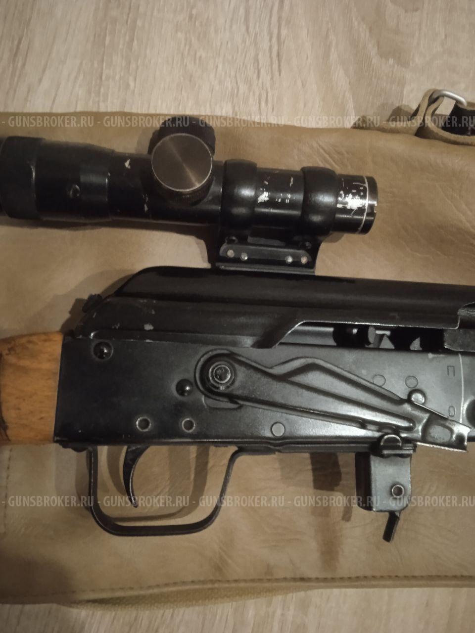 Сайга 7,62х39 с прицелом
