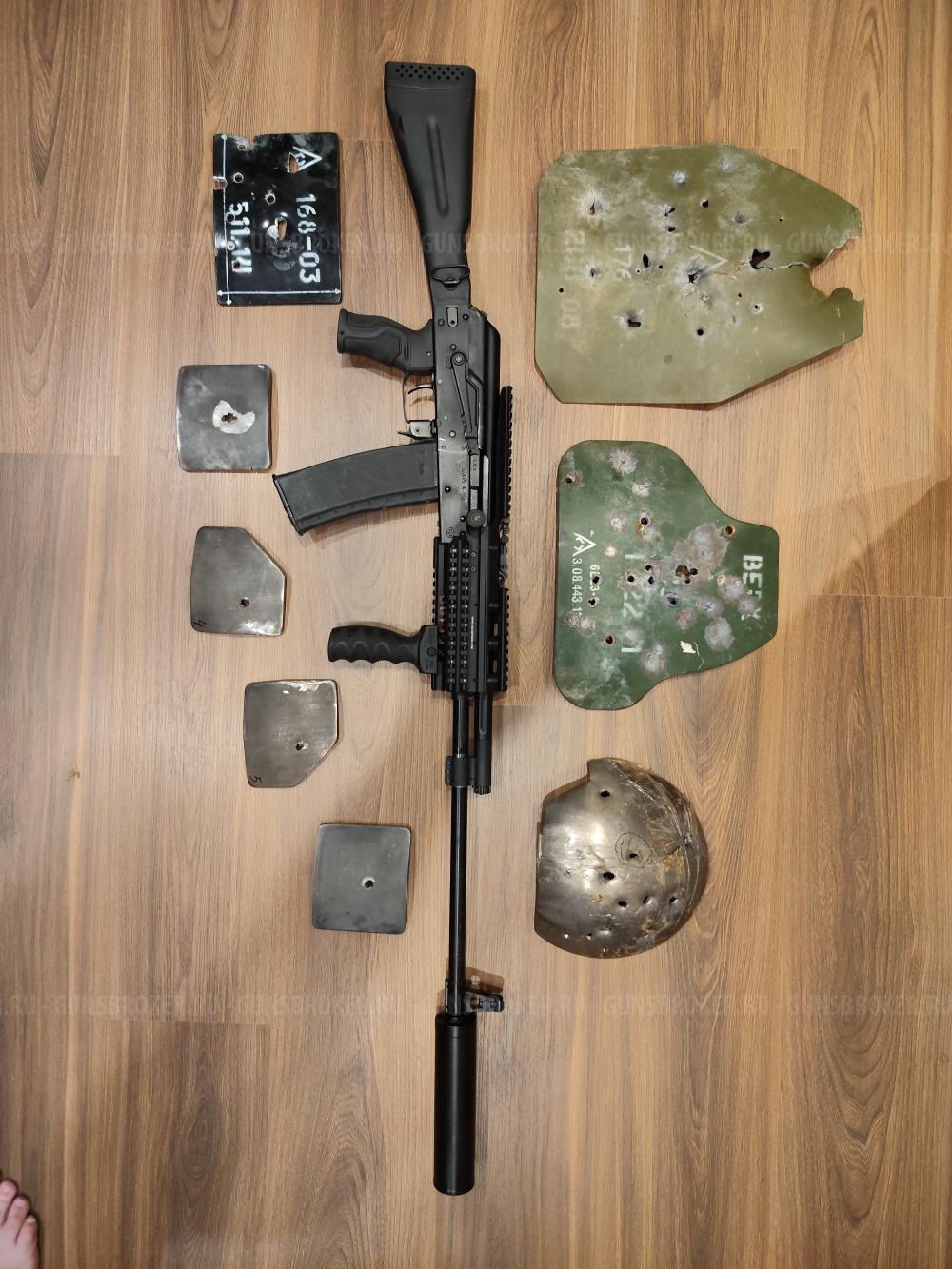 Сайга М3 5.56х45 Fab Defense ПВО-Penetrator на максималках