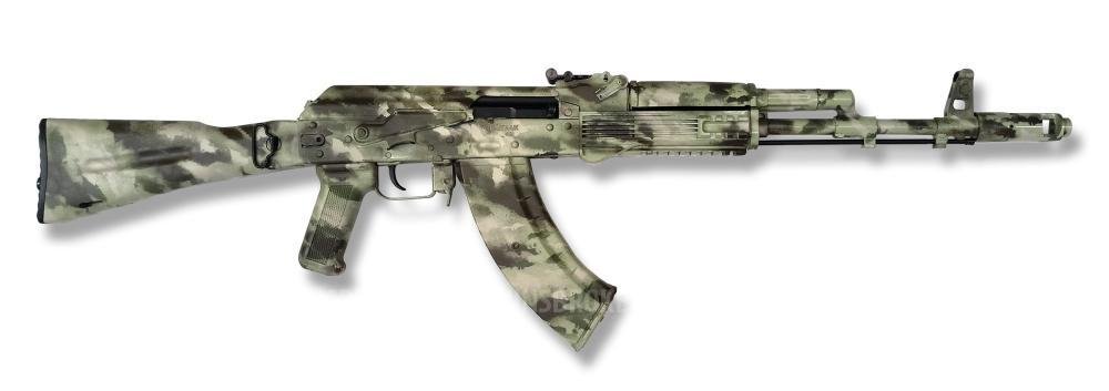 САЙГА МК 030, 033, 061 высокопрочное камуфлированное покрытие — "Хвоя", "Мох"