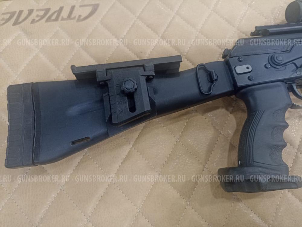 Сайга-МК к.7,62х39 №22310313 +прицел коллиматорный Holosun+обвес