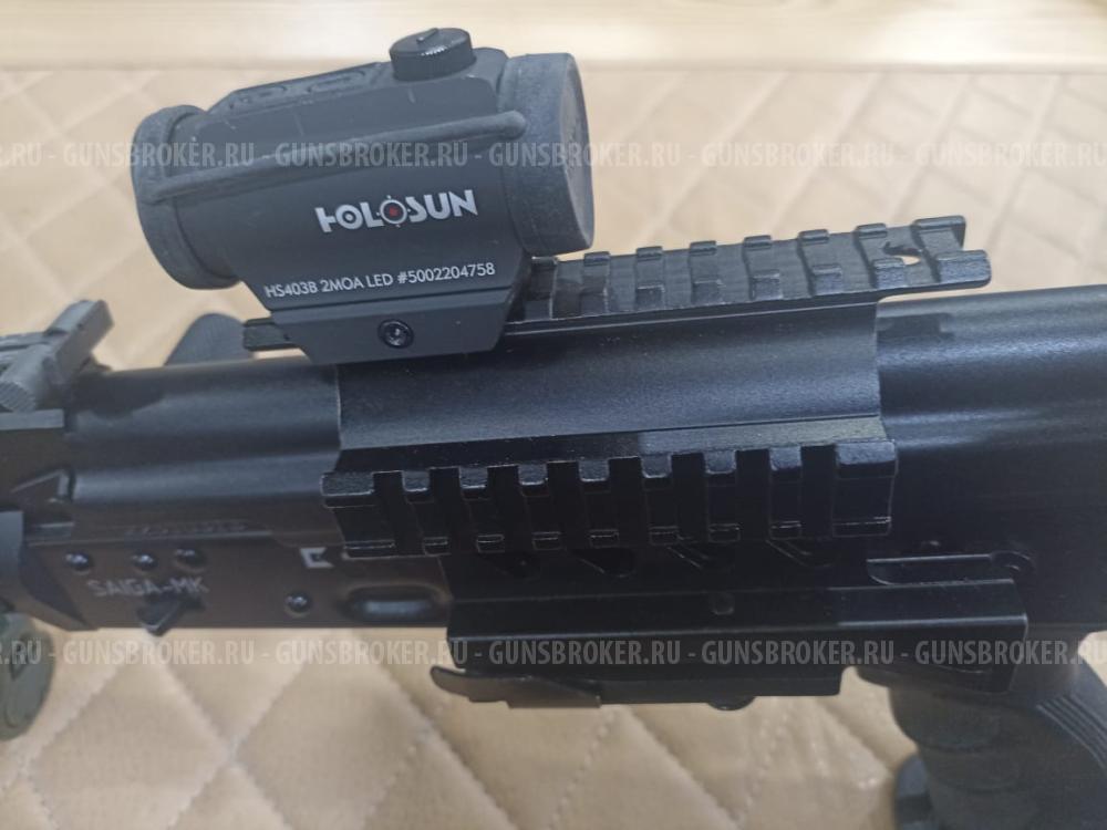 Сайга-МК к.7,62х39 №22310313 +прицел коллиматорный Holosun+обвес