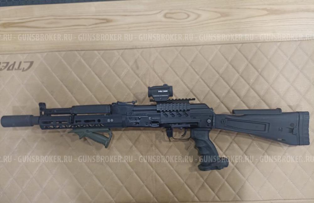 Сайга-МК к.7,62х39 №22310313 +прицел коллиматорный Holosun+обвес