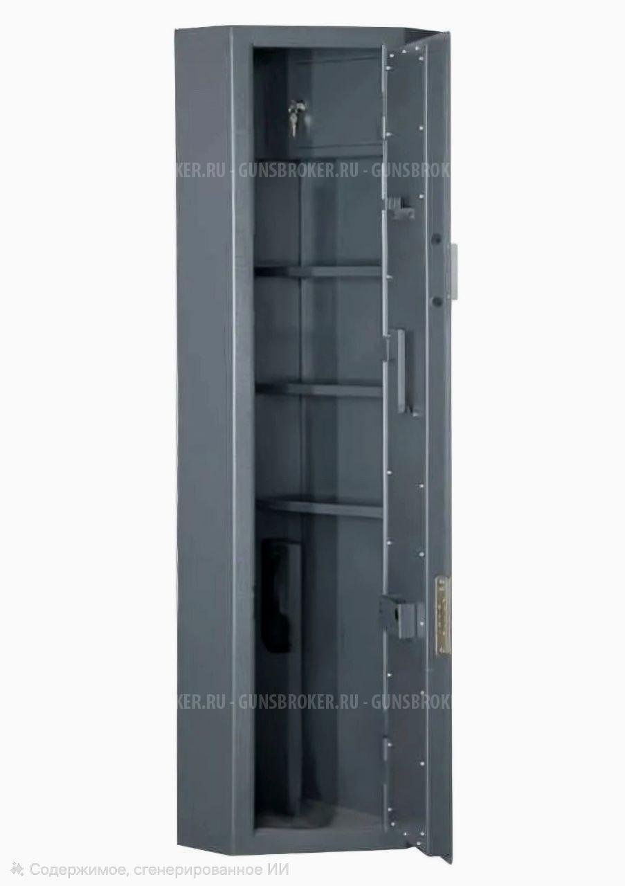 Сейф оружейный шкаф угловой с кодовым замком 