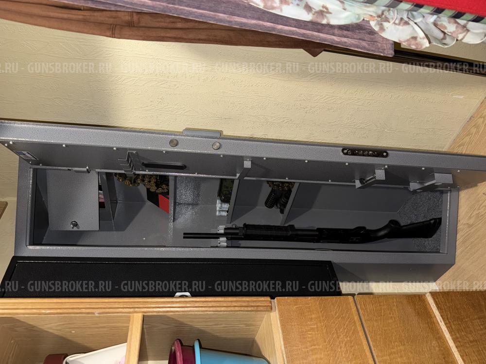 Сейф оружейный шкаф угловой с кодовым замком 