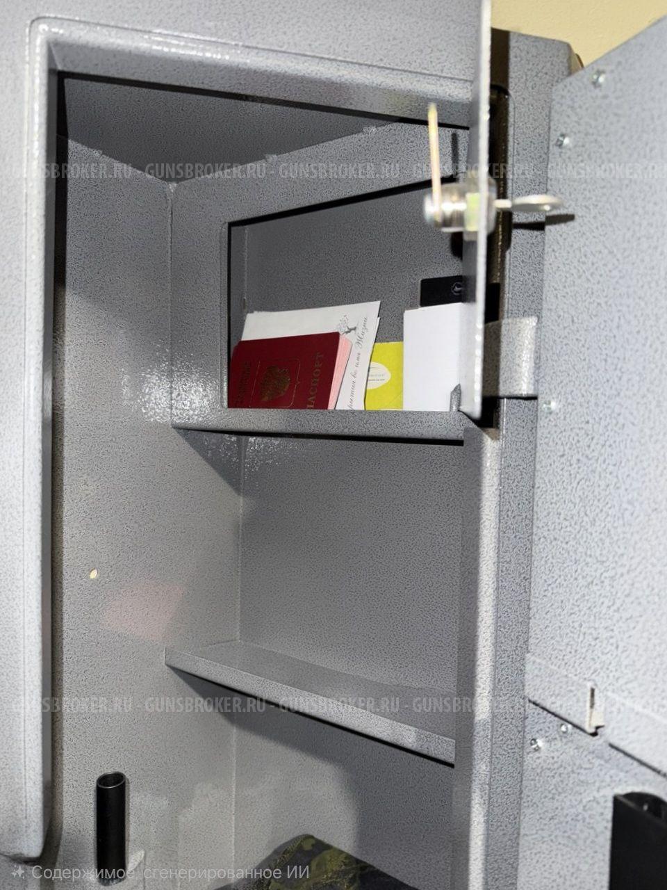 Сейф оружейный шкаф угловой с кодовым замком 