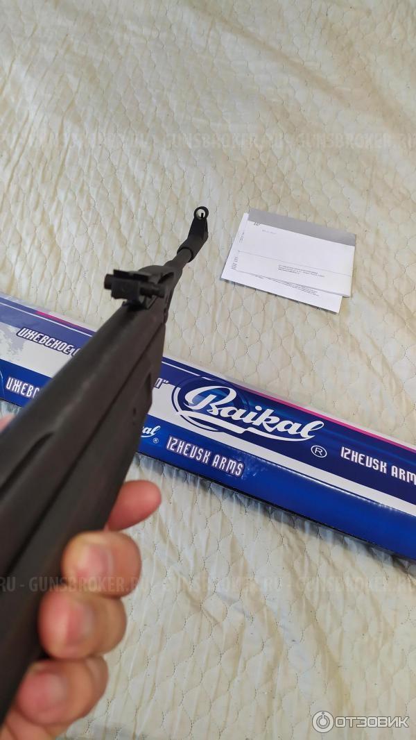 Пневматическая винтовка Baikal МР-512 (, паз под оптику) 4,5 мм-чехол-газовая пружина с