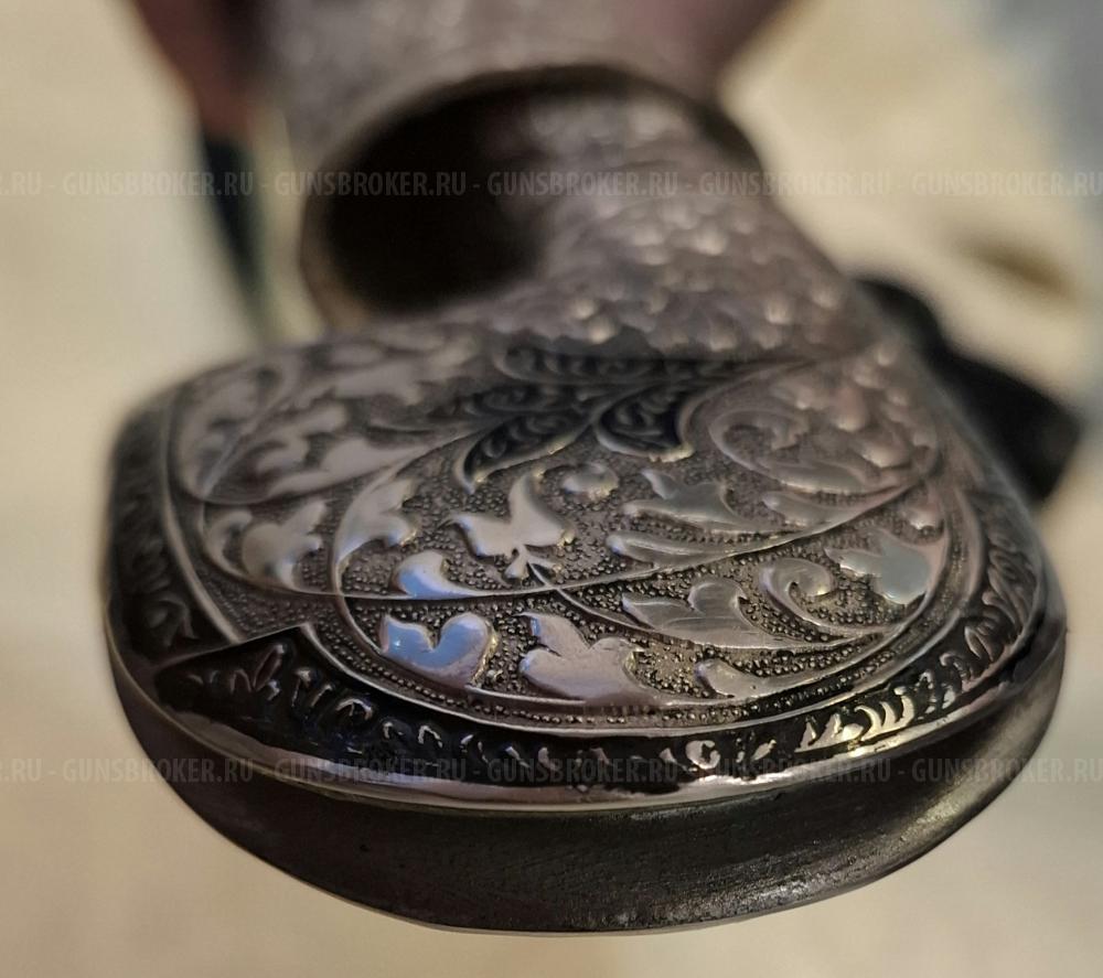 Шашка кавказская утопная мельхиор