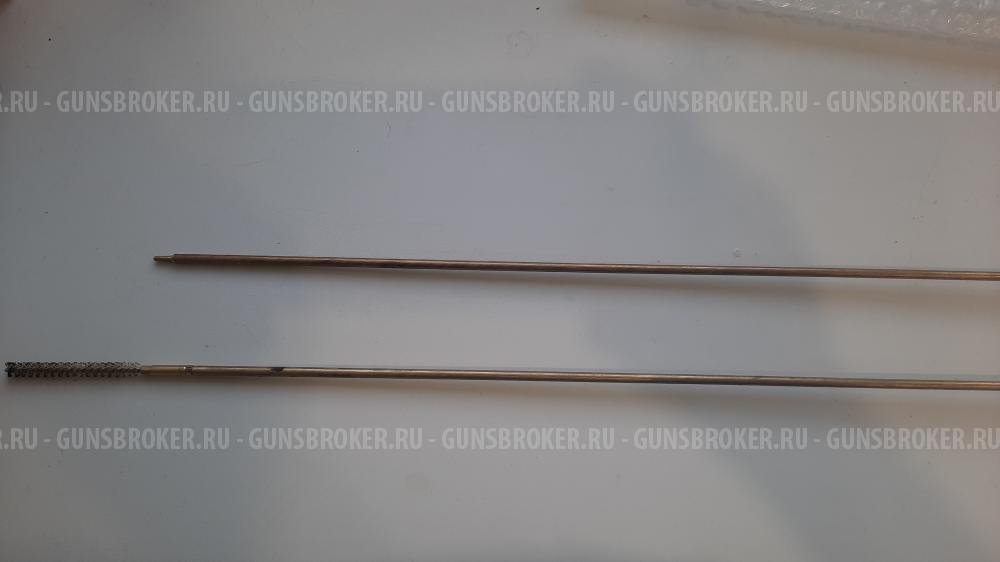 Шомпол цельный латунный 4 мм, на игольчатом подшипнике