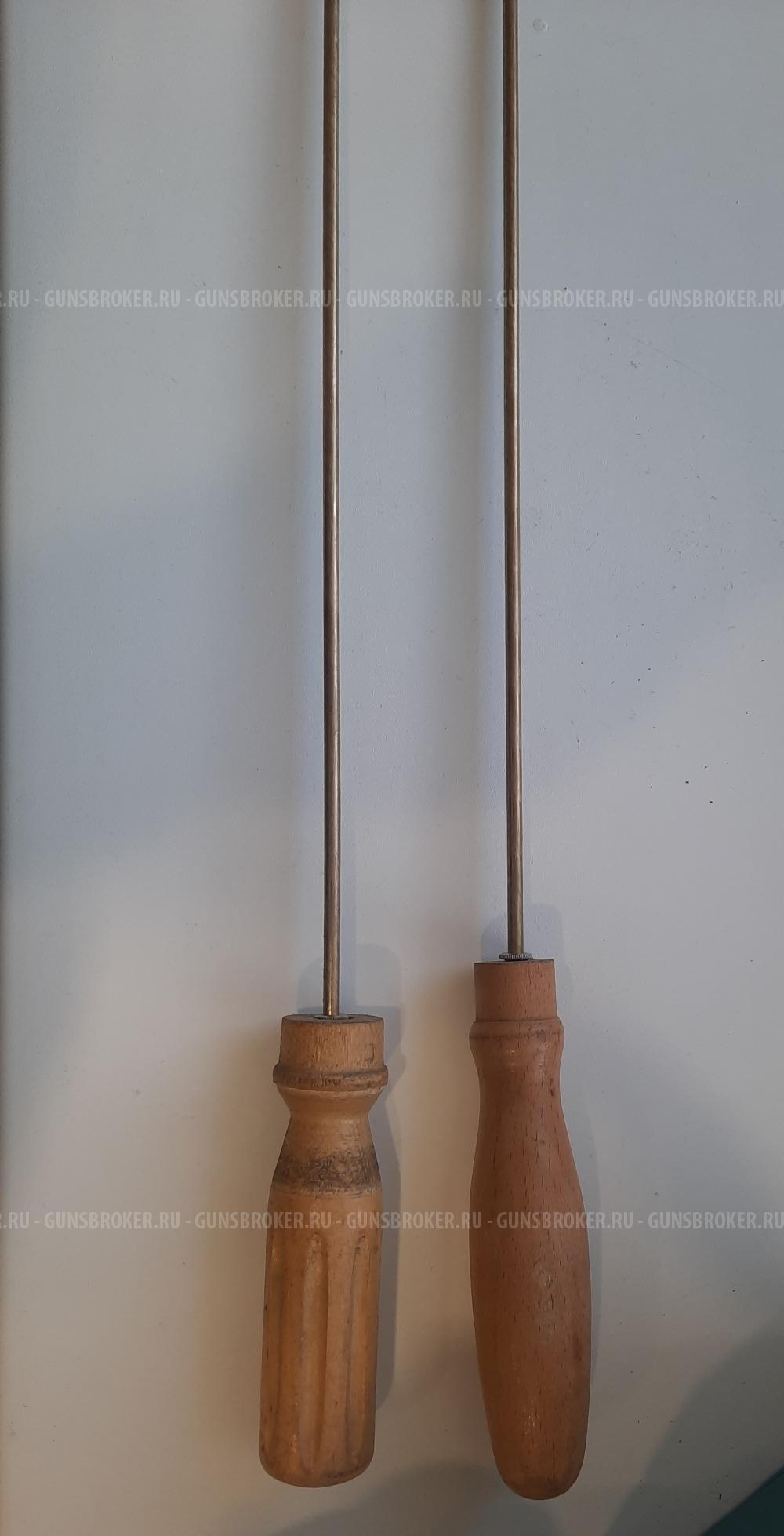 Шомпол цельный латунный 4 мм, на игольчатом подшипнике