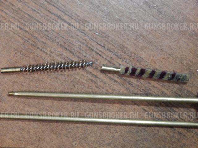 Шомпол с ершиками, калибр 5,6 мм