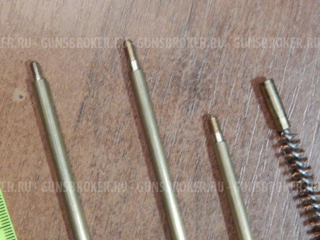 Шомпол с набором ёршиков кал. 5,6 мм