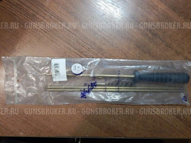 Шомпол с набором ёршиков кал. 5,6 мм