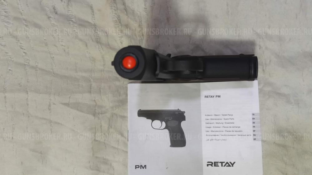 Охолощенный пистолет Retay: Beretta 84FS-F29. Glock 17-19. Blow Mini 9. XTreme. XPRO. PT24. X1. S2022. ПМ Макарова. Тт Ansar. Beretta 92.. кал. 9 мм P.A.K. 