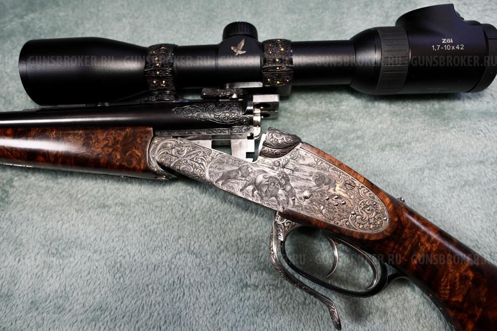 Штуцер двуствольный Schering кал, 375 H&H MAG 