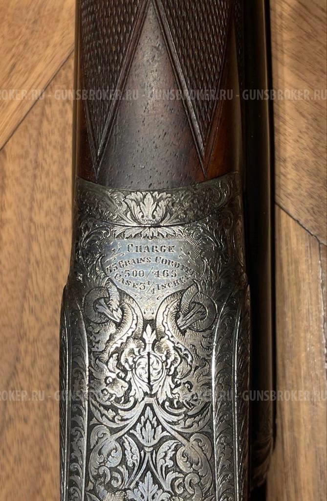 Штуцер Holland&Holland 1904г, отличное состояние, Легендарный Индийский калибр 500/465 NE