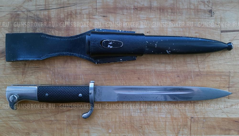 Штык парадный к карабину Маузера образца 1898 г. с подвесом