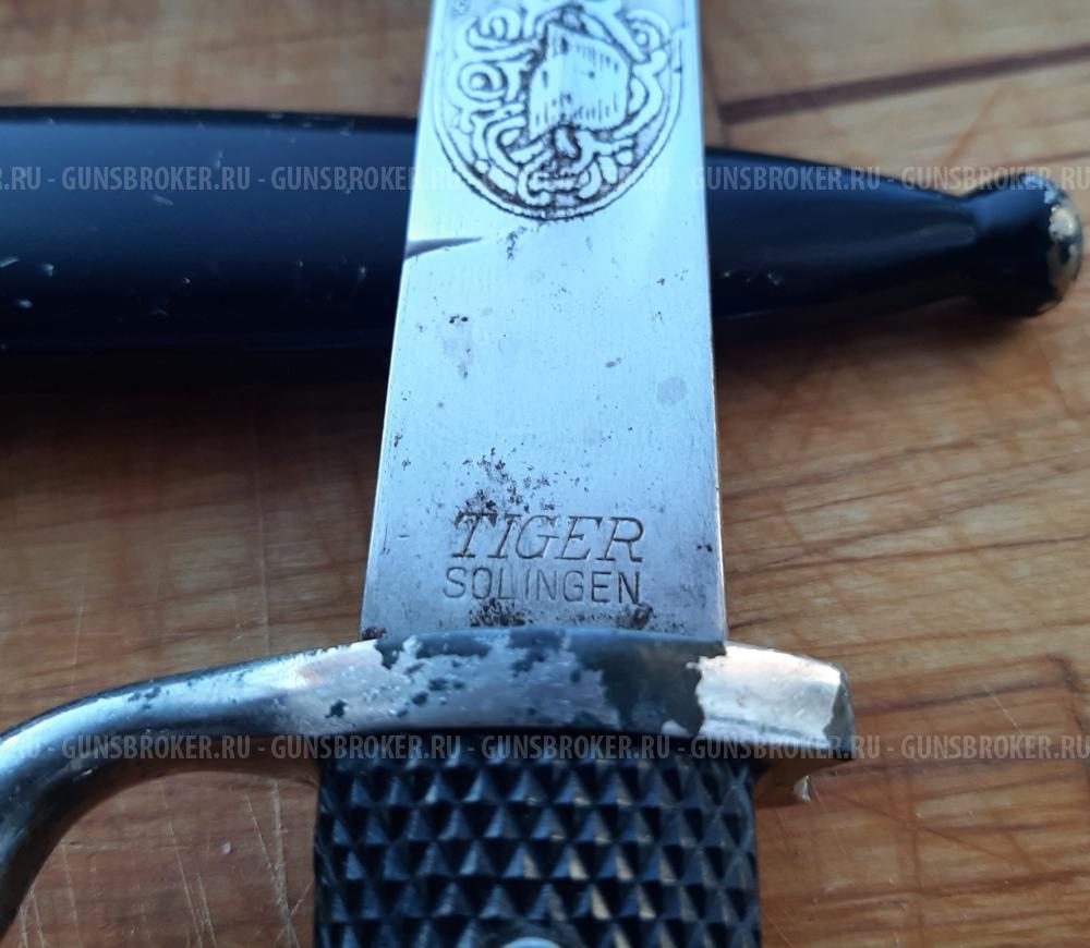 Штык парадный к карабину Маузера образца 1898 г. с подвесом