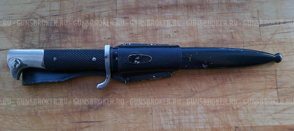 Штык парадный к карабину Маузера образца 1898 г. с подвесом