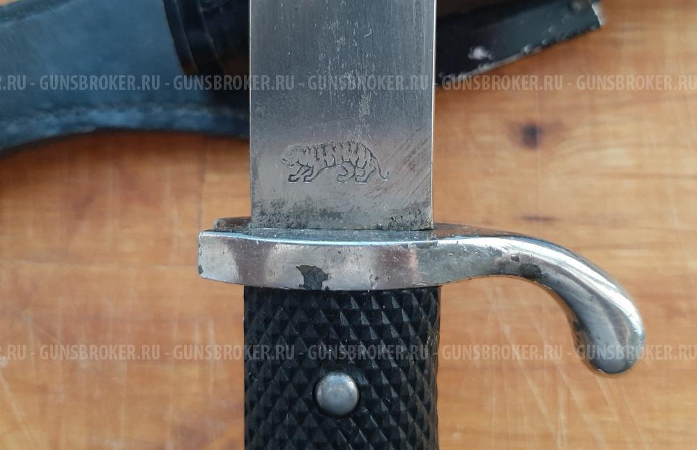 Штык парадный к карабину Маузера образца 1898 г. с подвесом