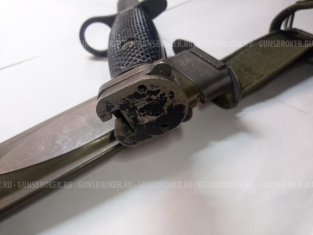 Штык U.S. M7, ножны U.S. M8A1 (PWH)  Вьетнам (1961-1975 г.)