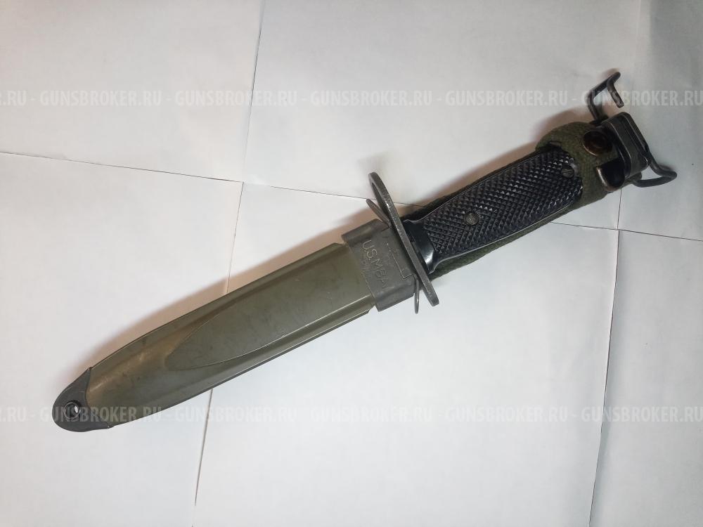 Штык U.S. M7, ножны U.S. M8A1 (PWH)  Вьетнам (1961-1975 г.)