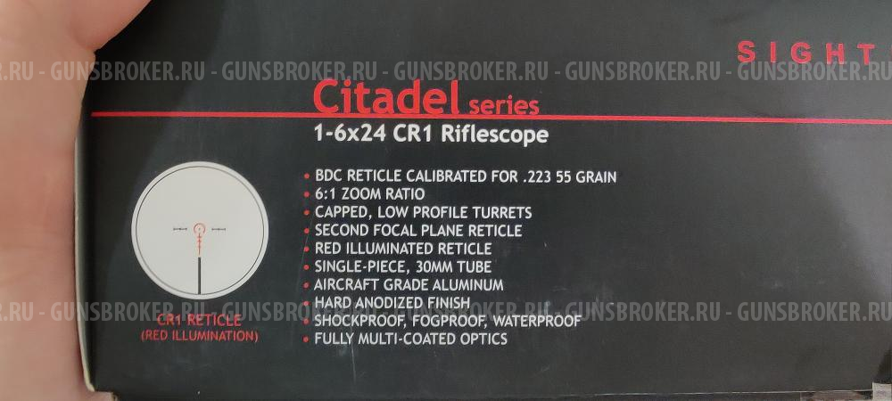 Sightmark Citadel 1-6*24 CR1