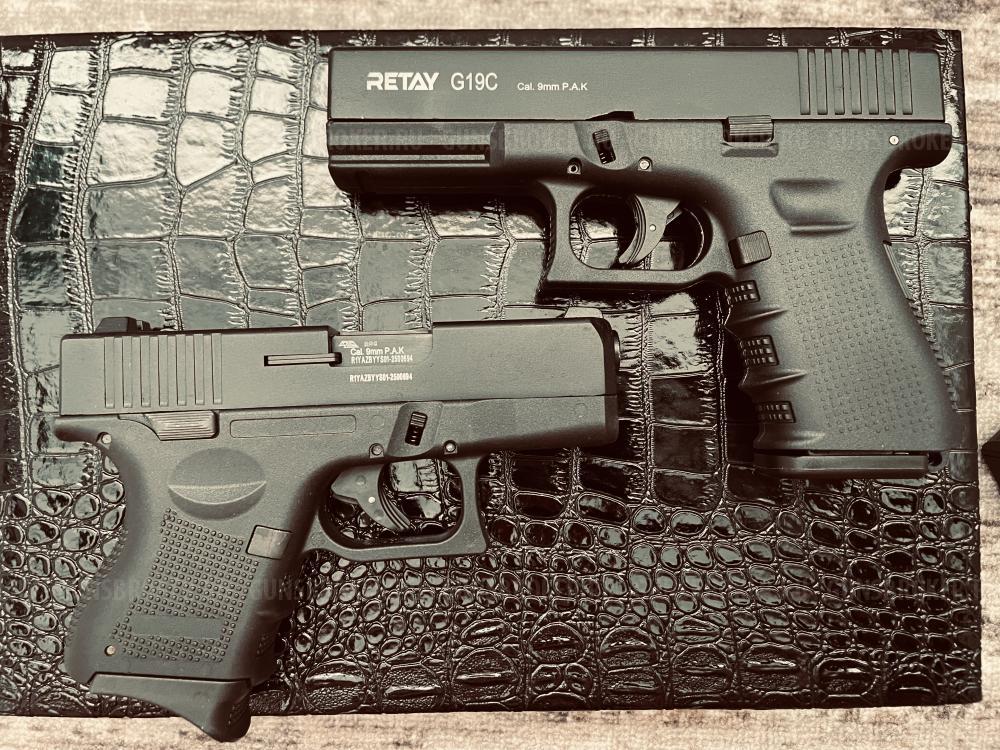 Сигнальные пистолеты COLT 911 (KUZEY) 9mm P.A.K. ЗОЛОТО и НИКЕЛЬ