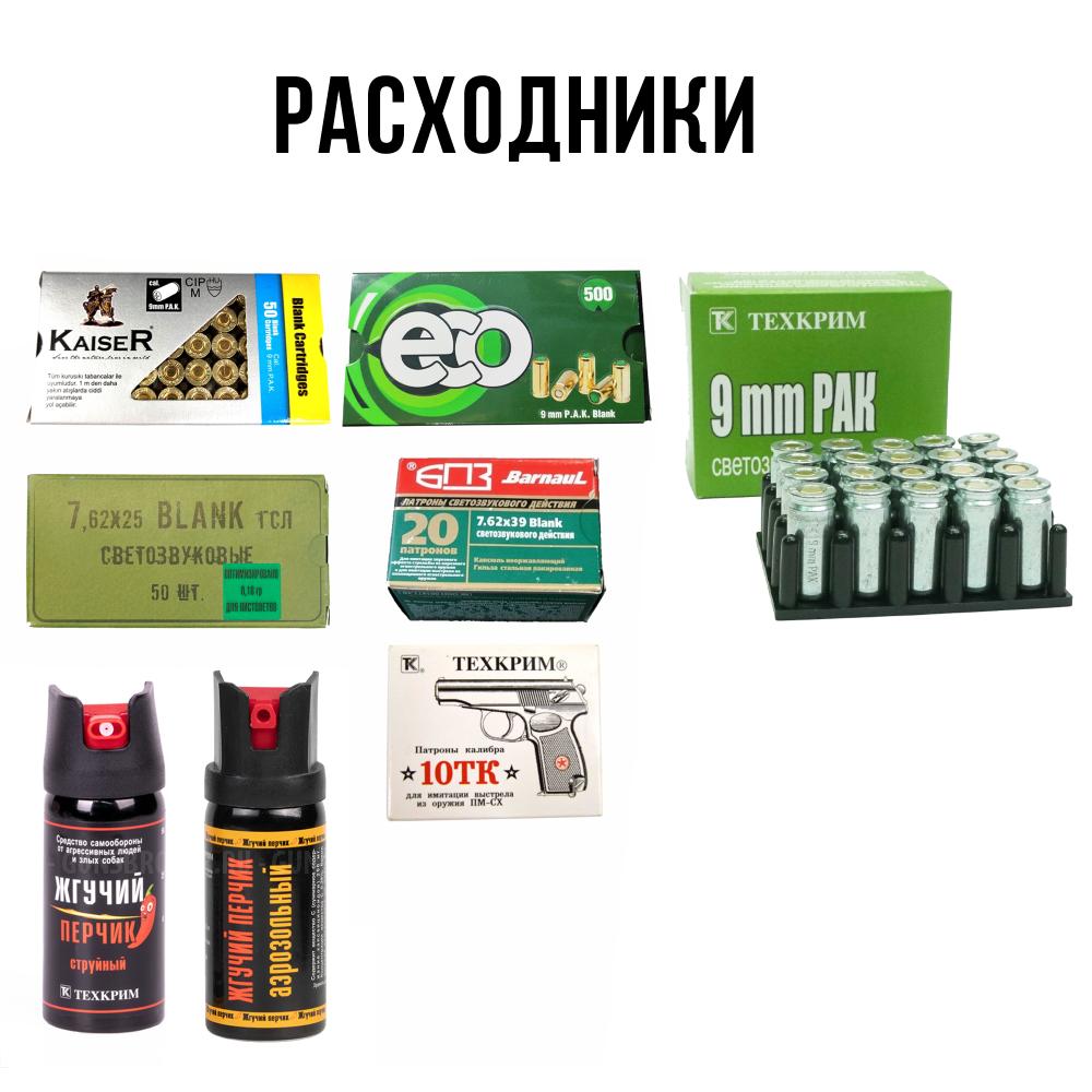 Сигнальные пистолеты, охолощённые пистолеты автоматы Retay / Blow / Kuzey