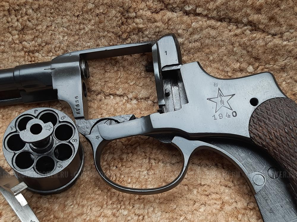 Макет револьвера Наган 1940 года выпуска ЗиД новый