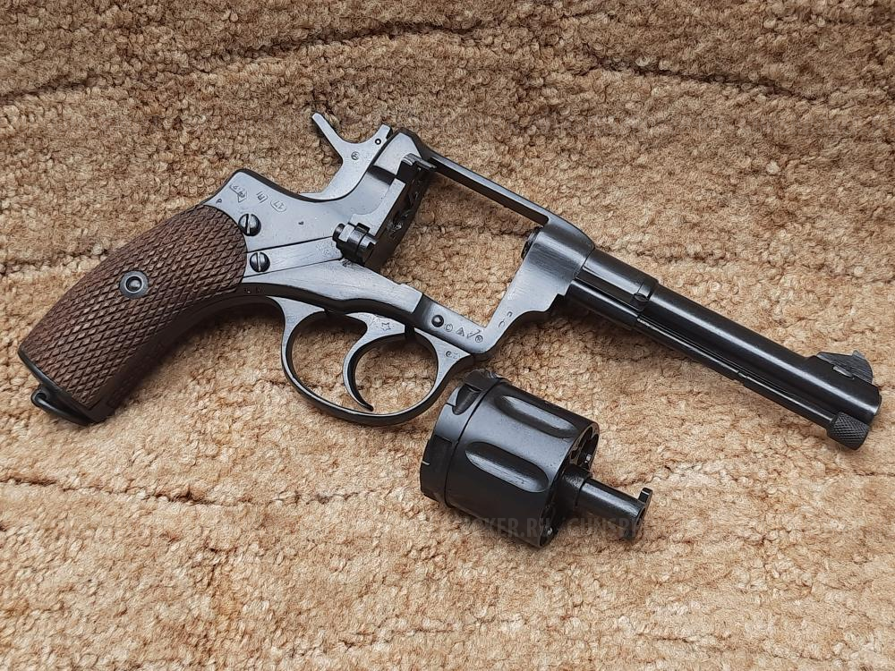 Макет револьвера Наган 1940 года выпуска ЗиД новый