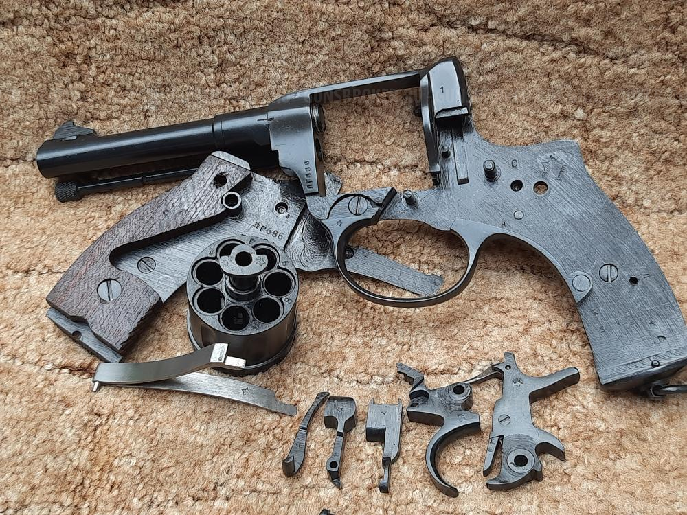 Макет револьвера Наган 1940 года выпуска ЗиД новый
