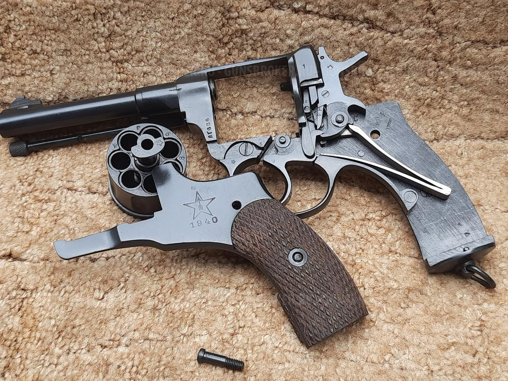 Макет револьвера Наган 1940 года выпуска ЗиД новый