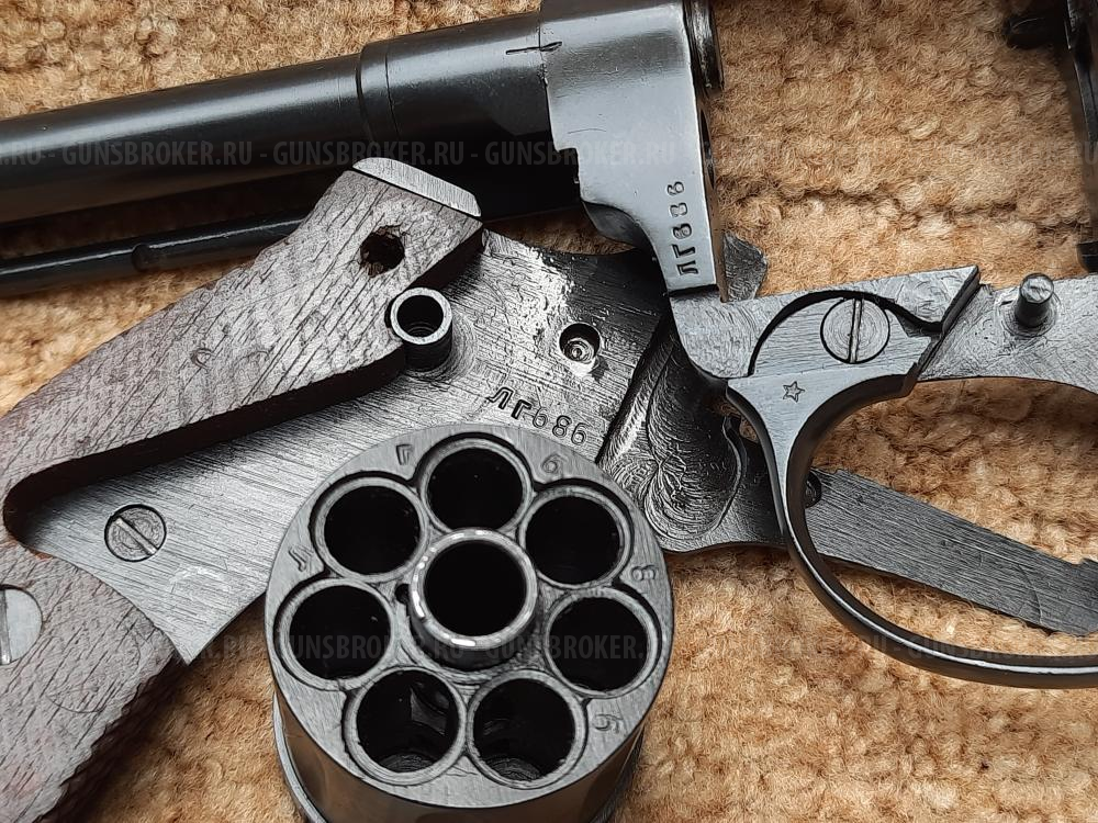 Макет револьвера Наган 1940 года выпуска ЗиД новый