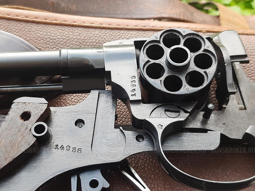 Макет револьвера Наган 1932 года выпуска ЗиД новый, не шлифован, отличный экземпляр