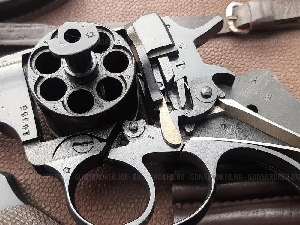 Макет револьвера Наган 1932 года выпуска ЗиД новый, не шлифован, отличный экземпляр